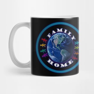 Earth Family Home Mug